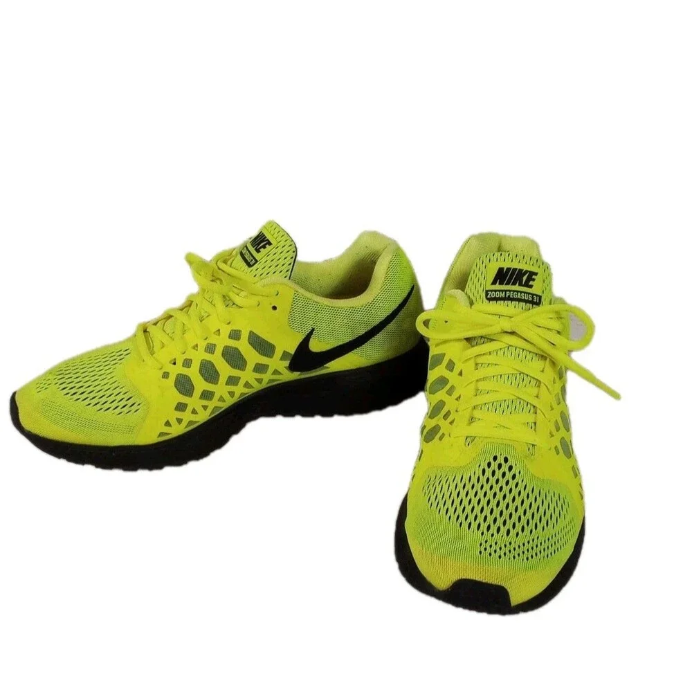Men's Nike Zoom Pegasus 31 Neon Highlighter Shoes Size 11